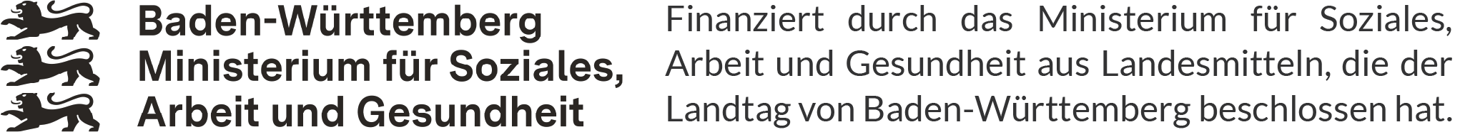 Logo des Ministeriums für Soziales, Gesundheit und Integration Baden-Württemberg